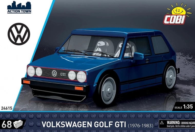 COBI VOLKSWAGEN Golf GTI építőkészlet 1:35 (1976–1983)