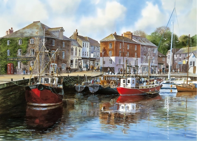 Padstow Kikötő Puzzle 1000 darab