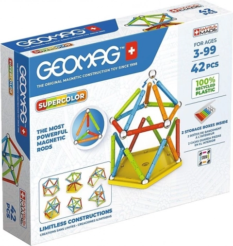 Geomag Supercolor 42 darabos