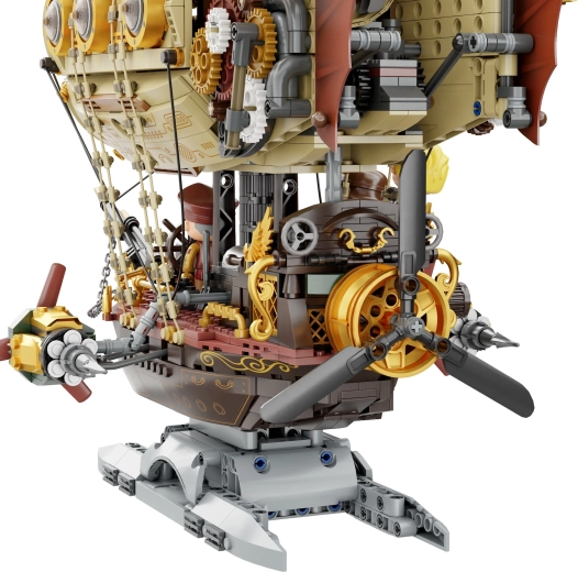 Mozgatható propellerek és mechanikus részletek