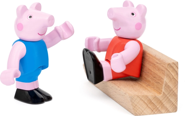 Peppa és George kedvelt figurái