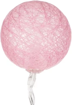 Megvilágított cotton balls fényfüzér a csomagban