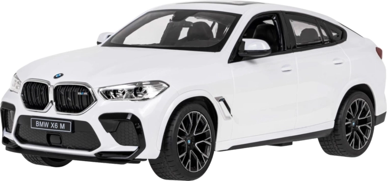 Távirányítós autó BMW X6 M 1:14 Rastar fehér - 1 db