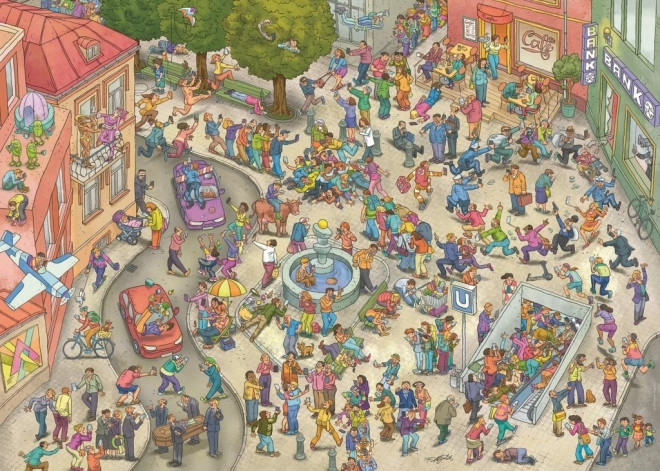 Heye puzzle Zombik mozgásban 1000 darab
