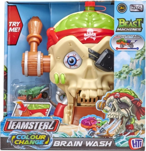 Teamsterz kalózkoponya kisautóval