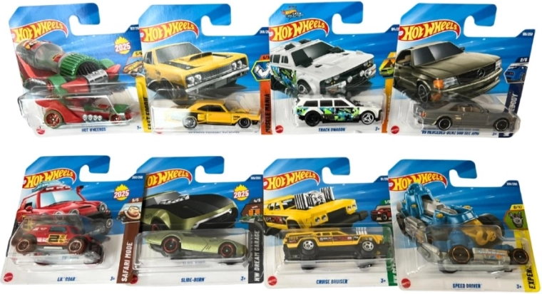 Változatos modellek és jellegzetes Hot Wheels stílus