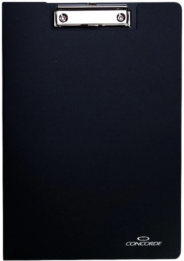 CONCORDE A4 írótábla csipesszel, fekete