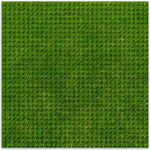 BRIXIES Plus designová építőlap fű 25,5 x 25,5 cm