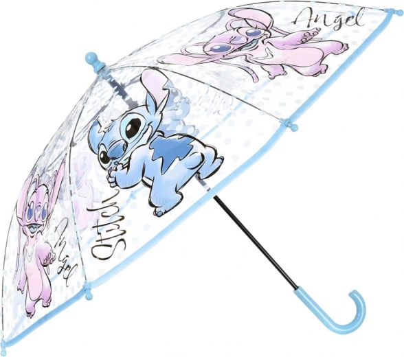 Disney Lilo & Stitch gyermek átlátszó esernyő - 1 db