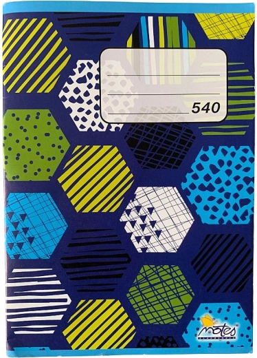 Iskolai füzet A5, 40 lap, sima, famentes papírból