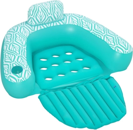 Maximális kényelem háttámlával és lábtartóval