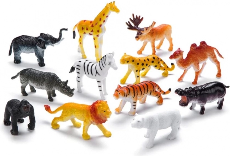 Faunica vadállatok – 12 figurás készlet