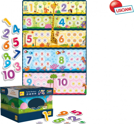 Montessori tapintásos számos játék
