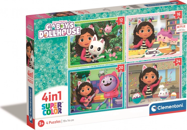 4 az 1-ben puzzle – Gabby varázsháza