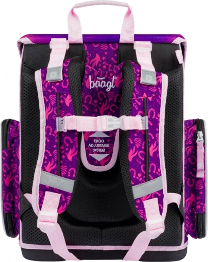 Ergonomikus iskolatáska állítható háttal