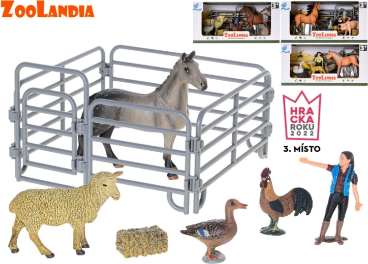Zoolandia – műanyag farmfigurák gyerekeknek