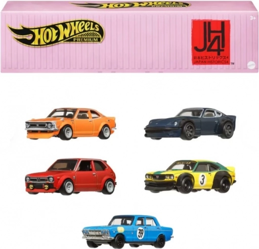 Készlet 5 fém jármű Premium Car Japán