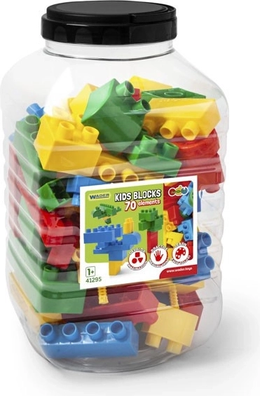 Kids Blocks építőkockák dobozban – 70 darab