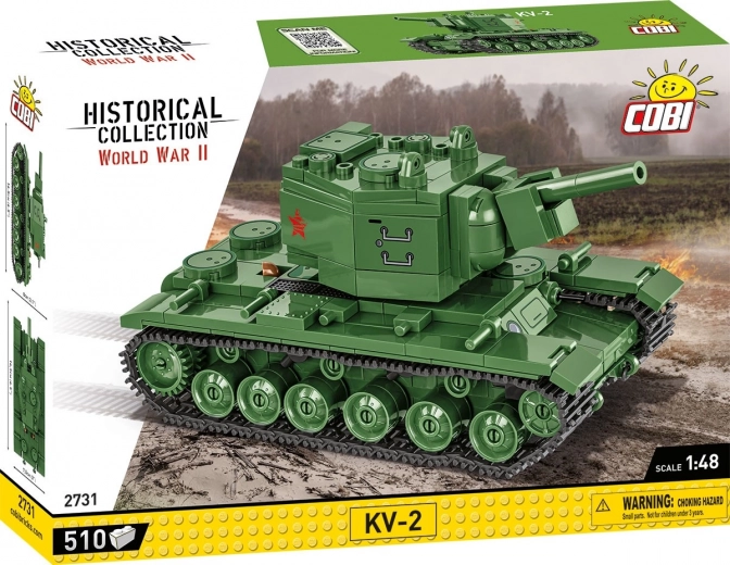 Történelmi WW2 gyűjtemény – KV-2 nehézharckocsi
