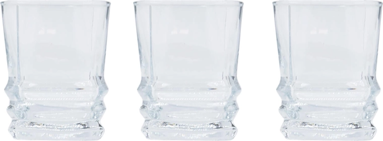 ELEGAN pohár 80 ml, 3 darabos készlet