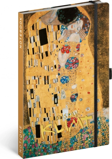 Pontozott jegyzetfüzet NOTIQUE Gustav Klimt 13 × 21 cm