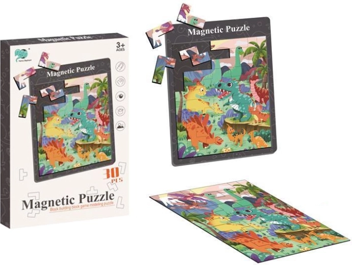 Mágneses puzzle gyerekeknek