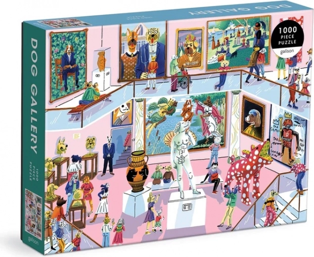 Kutya Galéria Puzzle 1000 Darab