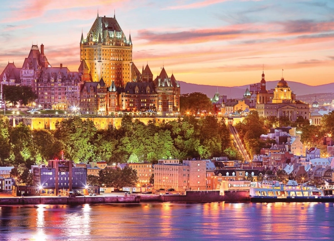 Puzzle Ó-Québec, Kanada 1000 darab Eurographics
