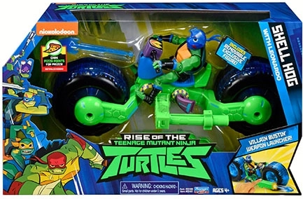 Ninja Teknőc Motor akció figurával