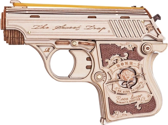 3D fa puzzle Mini pisztoly Igazság Őr