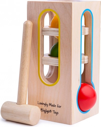 Fa ütős torony Bigjigs