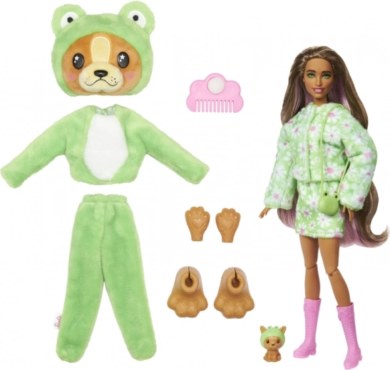 Barbie baba divatos kiegészítőkkel