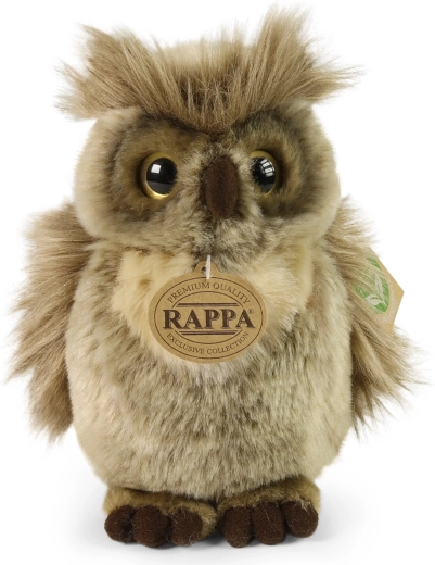 Rappa plüss virginiai uhu 18 cm, eco-friendly