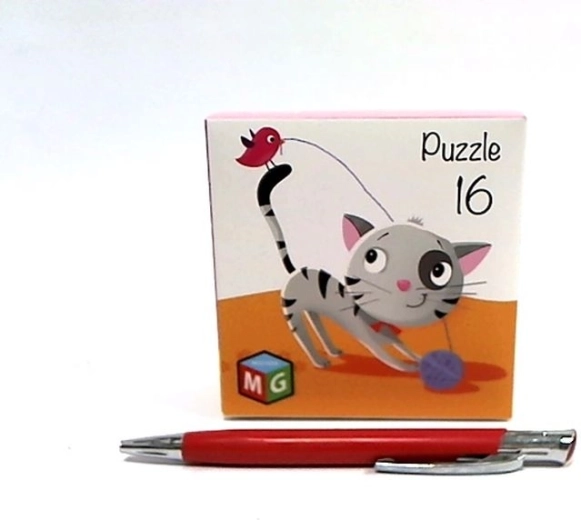 Puzzle 16 darabos kiscica