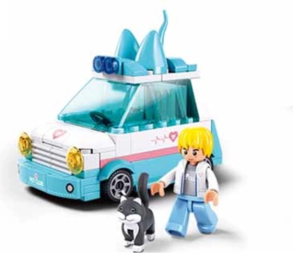 Sluban állatorvosi kocsi kedvenceknek