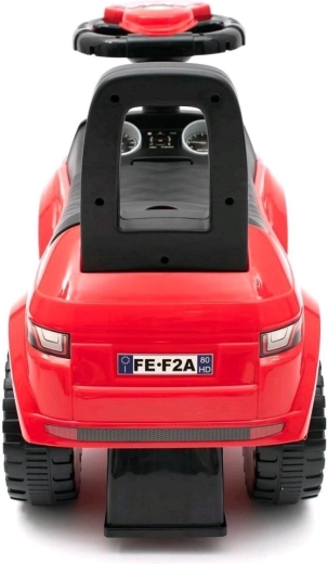 Stabil, széles kerekek és kényelmes háttámla