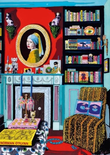 Heye puzzle Vermeer szobája 1000 darab