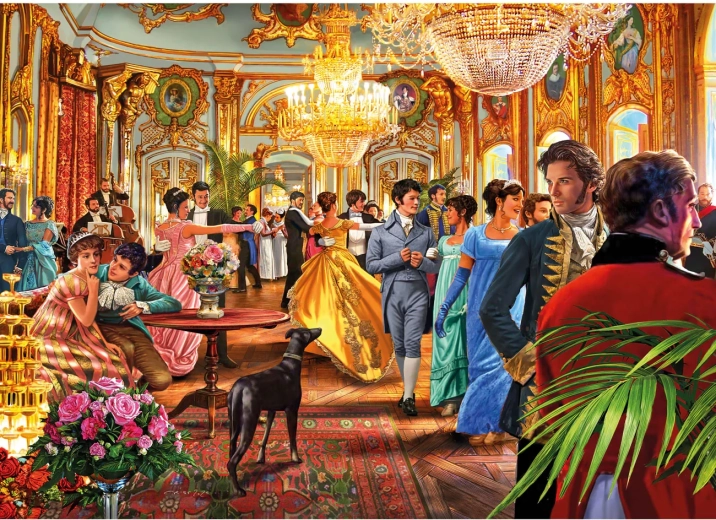 GIBSONS puzzle Regency-kor 1000 darabos
