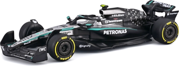Bburago Formula racing modell F1 Mercedes-AMG Petronas W16 (2025) #12 Kimi Antonelli 1:64