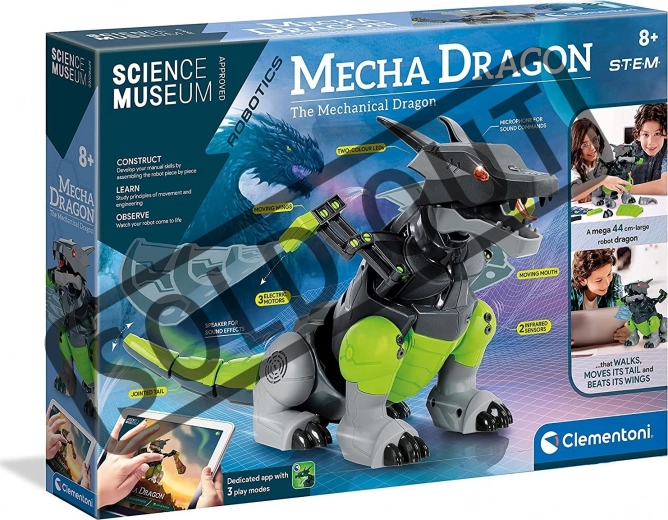 Clementoni Science & Play Robotics: Mecha Dragon – interaktív robotikus sárkány