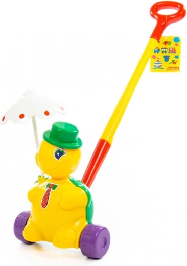 Tolós játék teknős bottal kisgyermekeknek