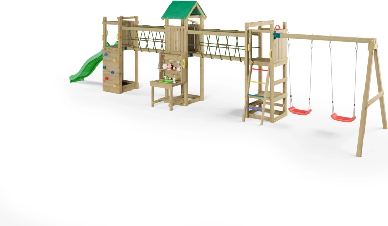 Mászófal kötéllel a készségek fejlesztéséhez