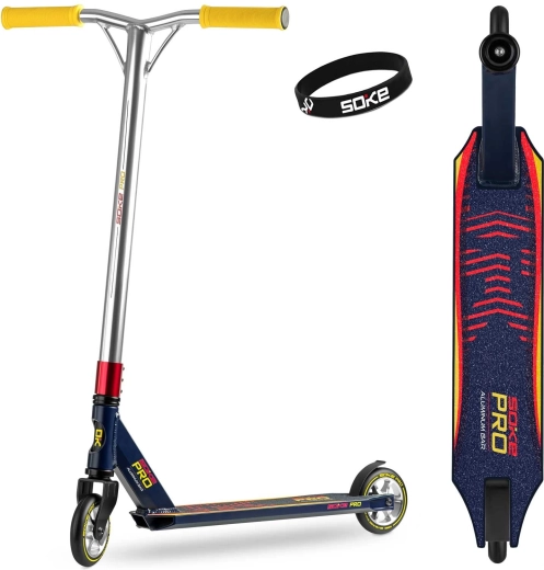 Soke Pro freestyle roller sötétkék-piros