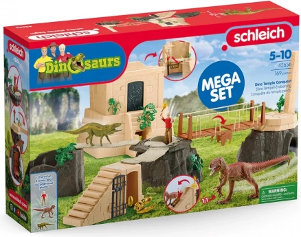 Dinoszauruszok templomának kalandfigurakészlete