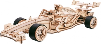 3D Fa Puzzle Versenyautó
