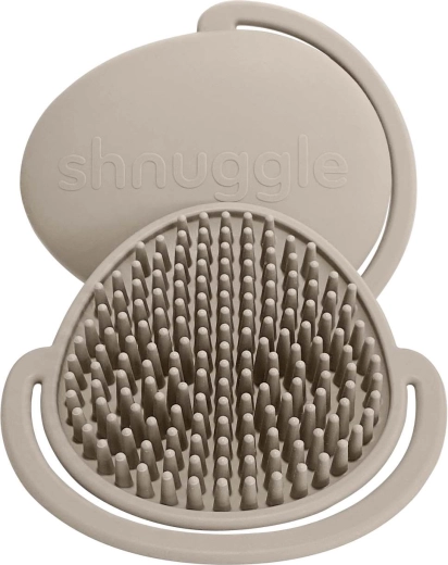 Shnuggle baba szilikon kefe taupe