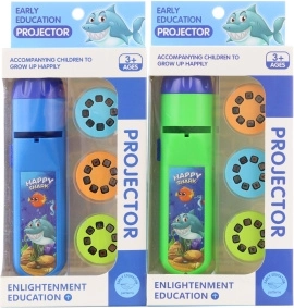 Gyermek tengeri vetítő képekkel ellátott tárcsákkal