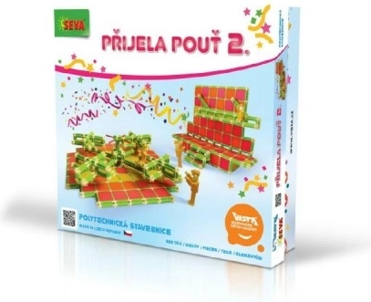 SEVA Vidámpark 2 – műanyag készlet 693 darabbal