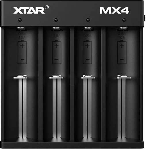 XTAR MX4 akkumulátortöltő