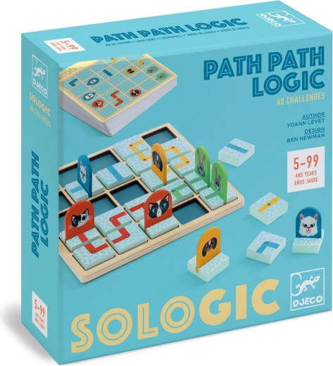 logikai játék Djeco Sologic – Path Path